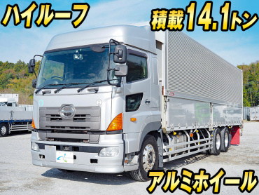 中古三菱ふそうのウイング車(大型)スーパーグレート H23 LKG-FU54VZの